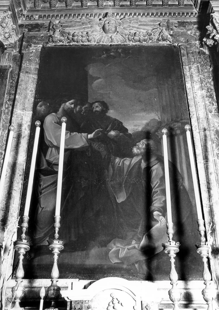 Cristo consegna le chiavi a San Pietro - Chiesa di S. Pietro in Valle, Fano